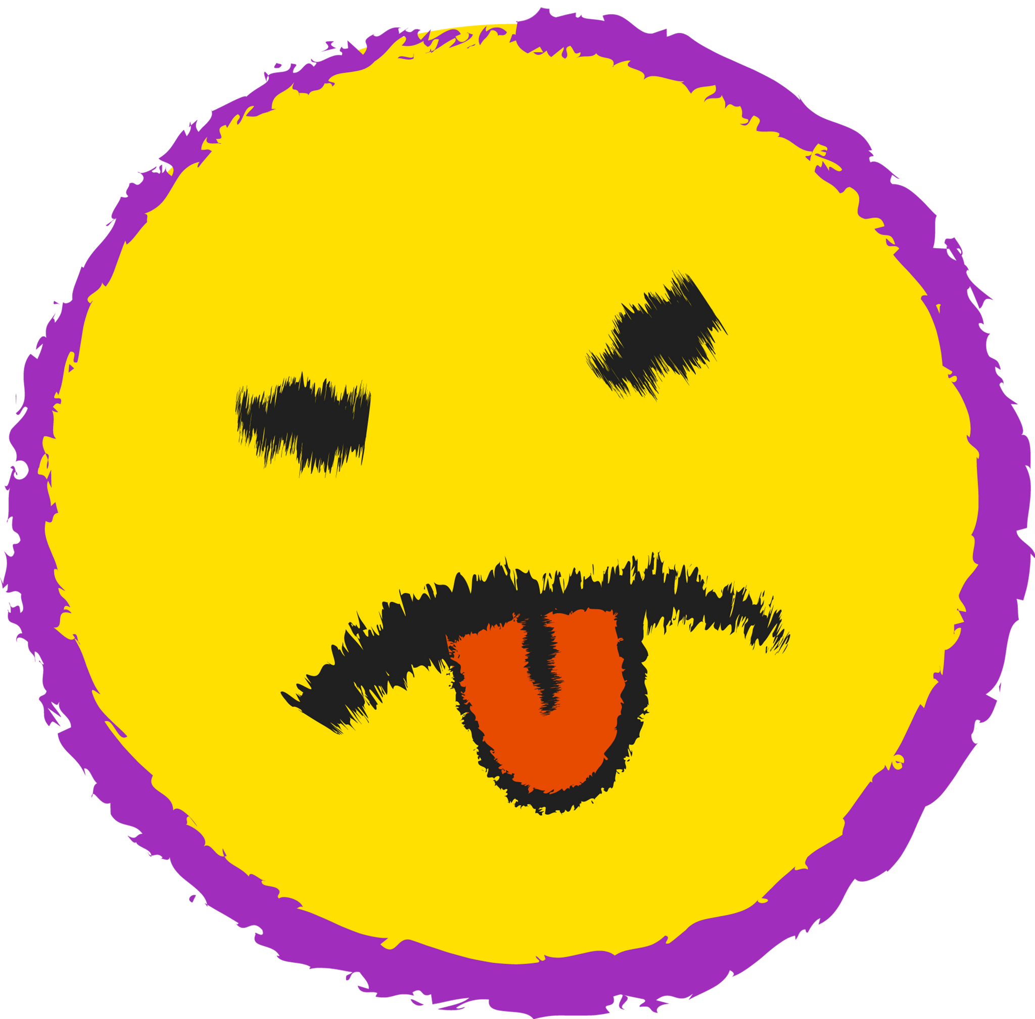 PBYZ1083_Yuckface_Icon_5_violet_outline