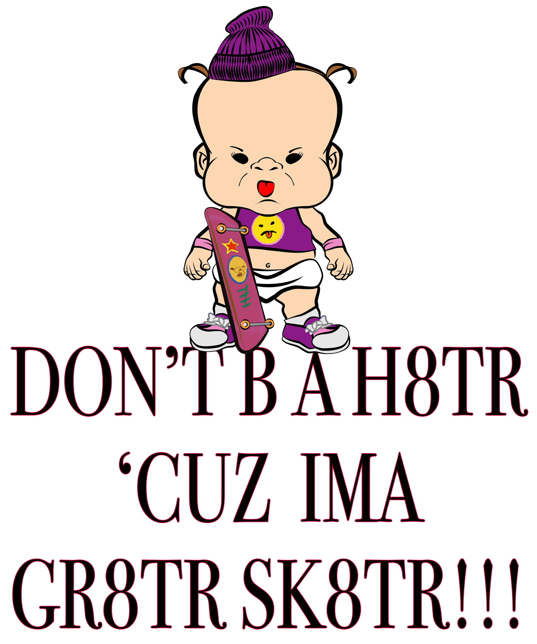 PBTZ1000_Skaterz_don't be a h8tr_girl_3