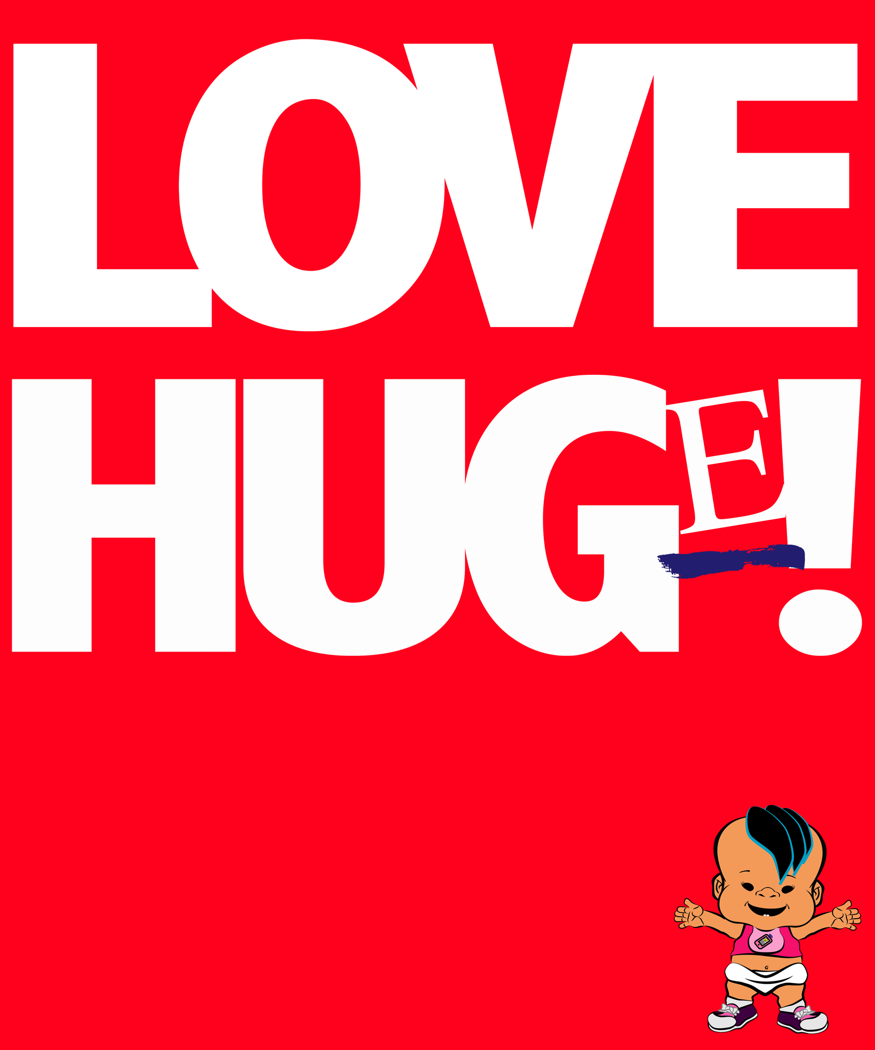 PBHZ1244_Love_Hug(e)_girl_1_Red